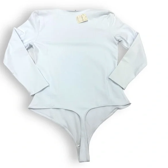 Intimately Free White Truth or Square Bodysuit Size Large - Picture 3 of 11